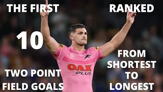 The First 10 Two Point Field Goals Ranked From Shortest To Longest (NRL) - GGOA Clips #3