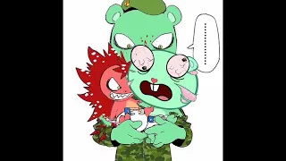 FLIPPY'S REBEL BABIES PART 6 #happytreefriends2022 #flippyxflaky #htf2022 #comics #htf #shorts