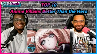 PDE Reacts | Top 10 Anime Villains Better Than the Hero