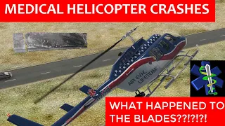 Helicopter Rotor Blades Break Apart After Takeoff!  The story of HEMS Air Evac N37AE (8)