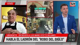 🚨 Habla el ladrón del "Robo del siglo", Luis Mario Vitette Sellanes