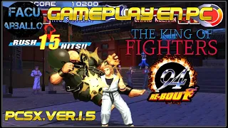 The King of Fighters '94: Rebout PS2:Gameplay,Pc,Emulador Pcsx2.ver.1.5.HD1080p60