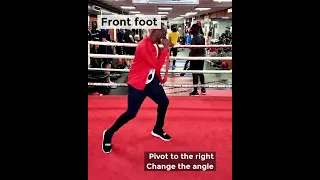 CUBAN BOXING: PIVOT FRONT FOOT & BACK FOOT