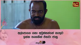 අල්පොගෙ යකා අවුස්සන්නෙ නැතුව ඉන්න තැනකින් එනවා ජානු