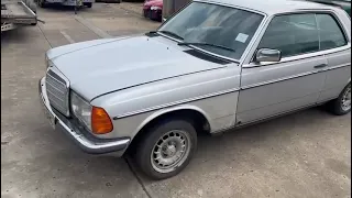 1984 Mercedes Benz 280 CE auto restoration project