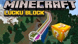 ЛАКИ БЛОК ГОНКИ В MINECRAFT С VATERMELKA ► #2