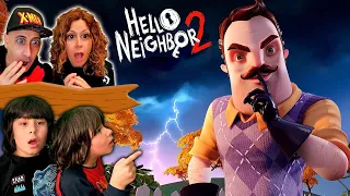 El VECINO CHUNGO oculta algo... Los Polo en Hello Neighbor 2