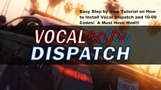 GTA V | GTA 5 | LSPDFR | Tutorial | Step by Step on How to Install Vocal Dispatch and 10 Codes