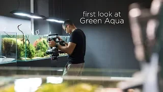 First impression of the NEW GREEN AQUA showroom