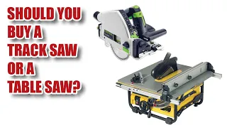 Track Saw vs Table Saw - which is faster in my workshop?