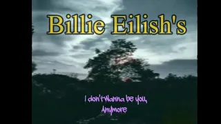 Billie Eilish - idontwannabeyouanymore (LYRICS) (From A COLORS SHOW)