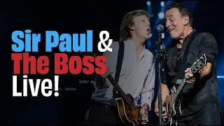 Paul McCartney - Bruce Springsteen - Glory Days - Live 2022