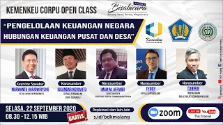 [KCOC-7] Kemenkeu Corpu Open Class Pengelolaan Keuangan Negara : Hubungan Keuangan Pusat dan Desa