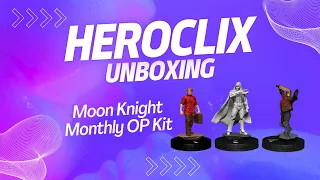 HeroClix Unboxing - Moon Knight Monthly OP Kit