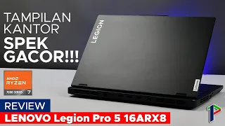 Laptop gaming bertampang  Misterius!? LENOVO Legion Pro 5 16ARX8 Review Indonesia
