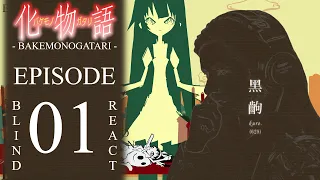 Teeaboo Reacts - Bakemonogatari Episode 1 - Light Body, Heavy Heart