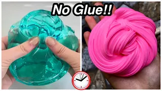 3 Way’s How To Make No Glue Slime Under 5 Minutes!!