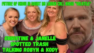 Janelle & Christine Brown TRASH TALK Kody & Robyn, Stress Over Tension on Show Set at Nashville Bar