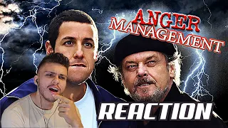 First Time Watching ANGER MANAGEMENT (2003) Movie REACTION and REVIEW!!