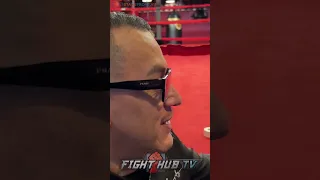 JOSE BENAVIDEZ SR REVEALS RING FOR BENAVIDEZ VS PLANT FIGHT!