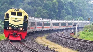 LOKOMOTIF LIVERY VINTAGE! Lokomotif CC201 83 31 Perdana Berdinas Kereta Api Kaligung