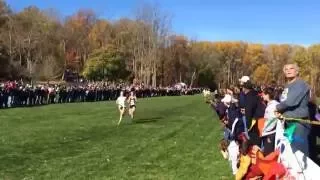 Finish of the girls 2016 NJ XC Group 4 race