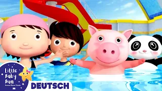 Das Lied vom Schwimmen - Little Baby Bum | Moonbug Kids Deutsch