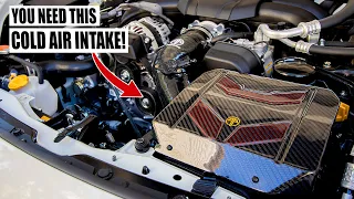 The BEST 2022+ GR86/BRZ Cold Air Intake! (ARMASPEED Carbon Fiber Cold Air Intake Install)