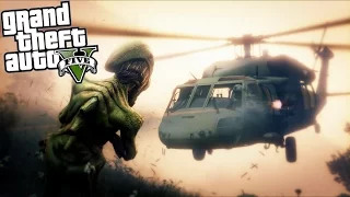 GTA 5 - Alien Invasion in San Andreas!!