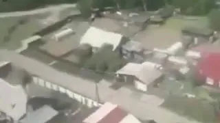 Жёсткое видео. Пассажир снял посадку самолёта в Нижнеангарске