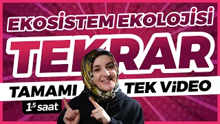 6) Ekosistem Ekolojisi FULL TEKRAR | 10. Sınıf Biyoloji | TYT Biyoloji Konu Anlatımı 6