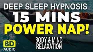 15-Minute POWER NAP to Recharge Energy and Focus: Guided Relaxation with Binaural Beats