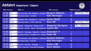 Bahnhofsansagen Köln-Mülheim - Informationssystem VISL