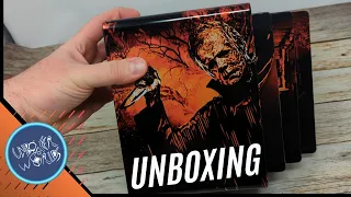 Blumhouse Halloween Trilogy 4k SteelBook Collection Unboxing!