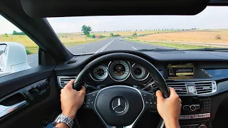 2012 Mercedes CLS 350 CDI POV Test Drive - Day Time