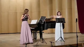 Olga Dedyukhina, Vera Naboka | Franz Doppler - Andante et Rondo for Two Flutes and Piano, Op. 25