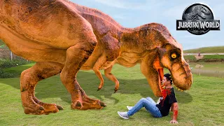 Biggest Blockbuster T-rex Chase | Jurassic World Dominion Full Movie | Dinosaur Video 2022 |Ms.Sandy
