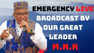 Emergency Live Broadcast by Our Great Leader Mazi Nnamdi Kanu. On this day the 11th Of April 2021.