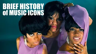 Diana Ross & The Supremes Brief History of Music Icons