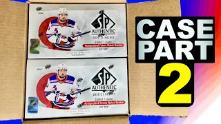 CASE PART 2 - 2020-21 SP Authentic Hockey Hobby 8 Box Inner Case Break Part 2