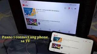 Paano e connect Ang cellphone sa TV