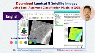 Download Landsat 8 Satellite images Using Semi-Automatic Classification Plugin in QGIS