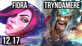 FIORA vs TRYNDAMERE (TOP) | 2.0M mastery, 6 solo kills, 800+ games | EUW Master | 12.17