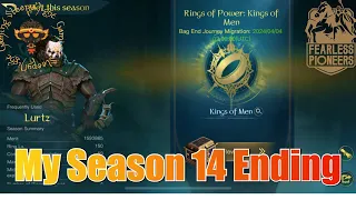 My Season 14 ending - LOTR Rise to War 2.0