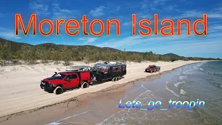 Moreton Island with a Caravan