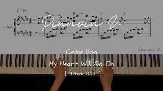 Titanic(타이타닉) - My Heart Will Go On / Piano Cover / Sheet