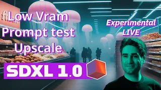 SDXL  1, Stable diffusion XL run with LOW VRAM and Upsdcale