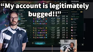 Bjergsen Shows His Unique Client Bug!!