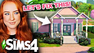 Renovating This SAD EA House || The Sims 4