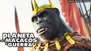 O FILME DE AÇÃO  PLANETA DOS MACACOS A GUERRA  E INCRÍVEL